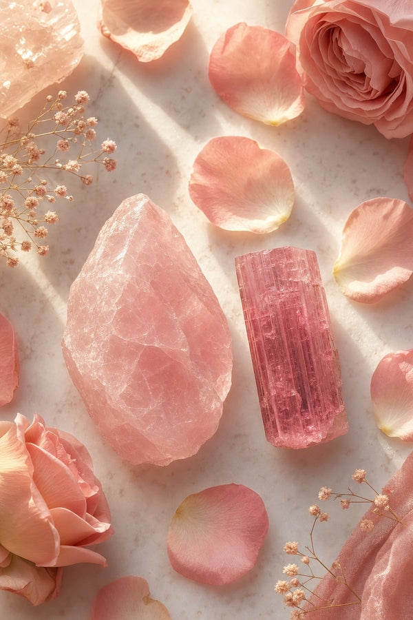 Rose Quartz vs Pink Tourmaline: Two Stones of Love