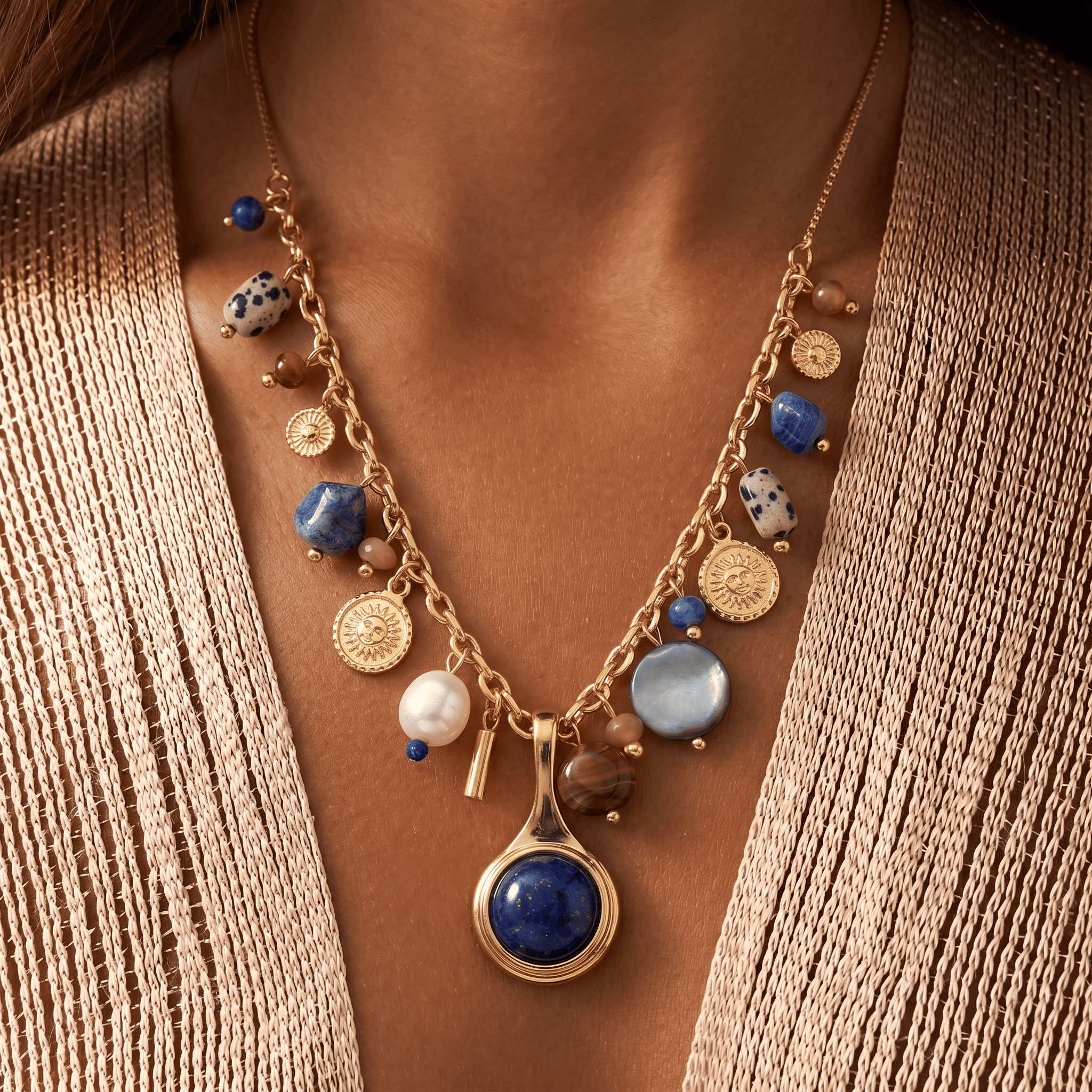 Pearl Detail Necklace