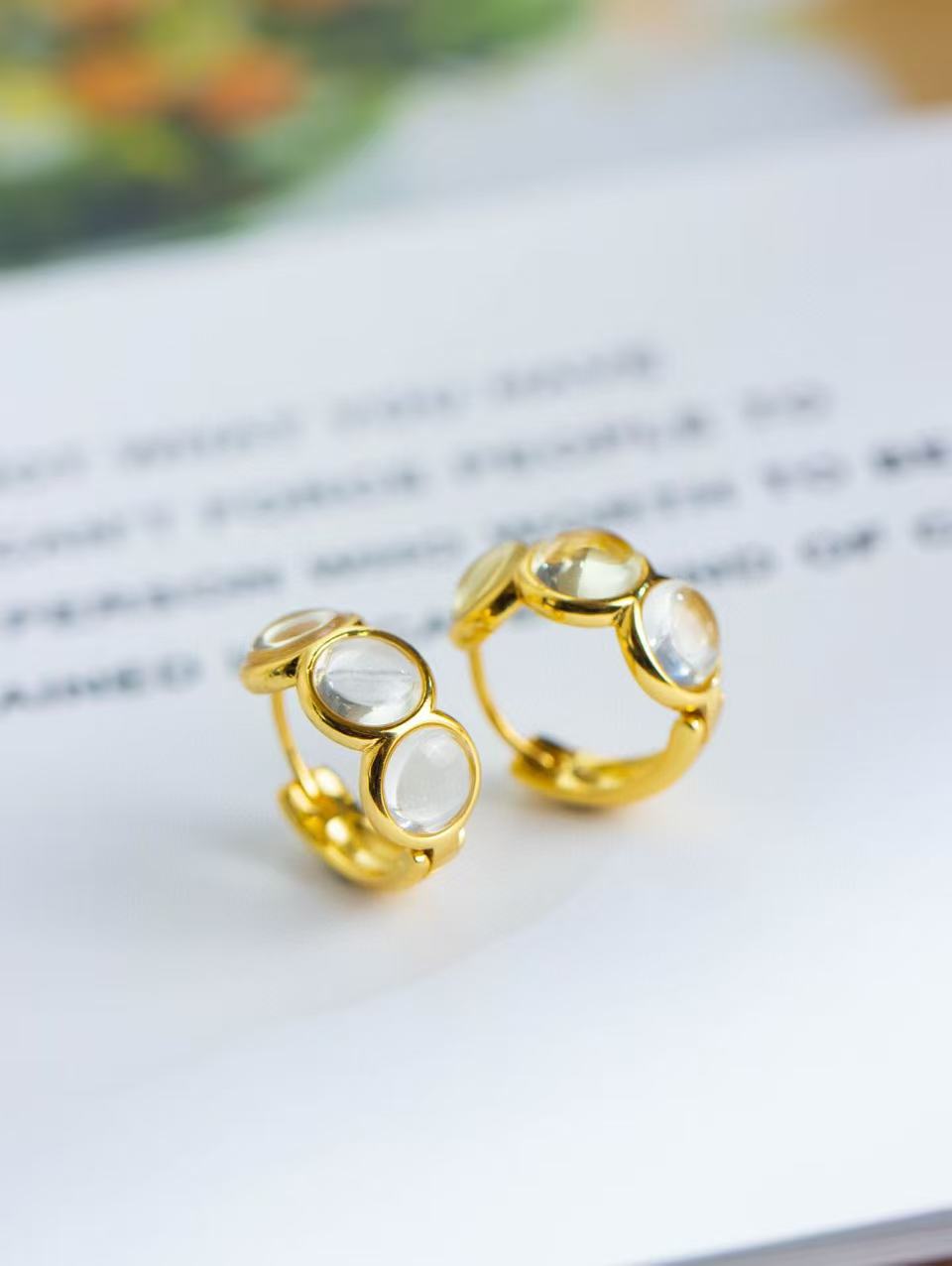 Mountain Summer Citrine Jewelry Set