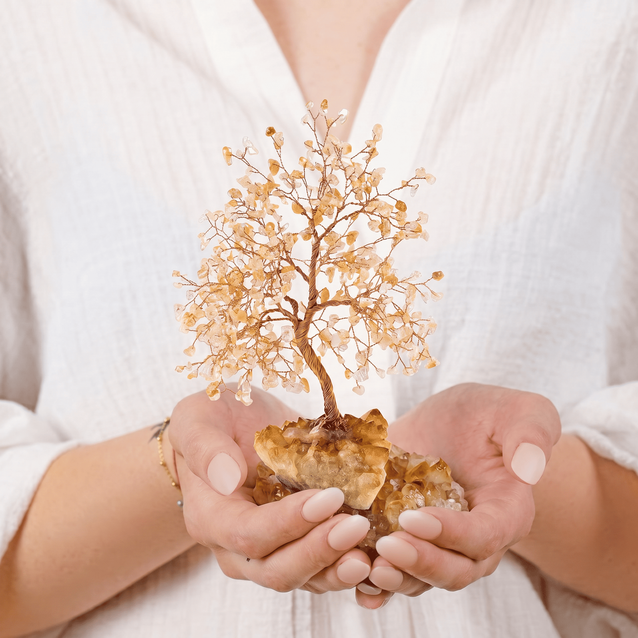 Joyous Energy - Citrine Feng Shui Tree