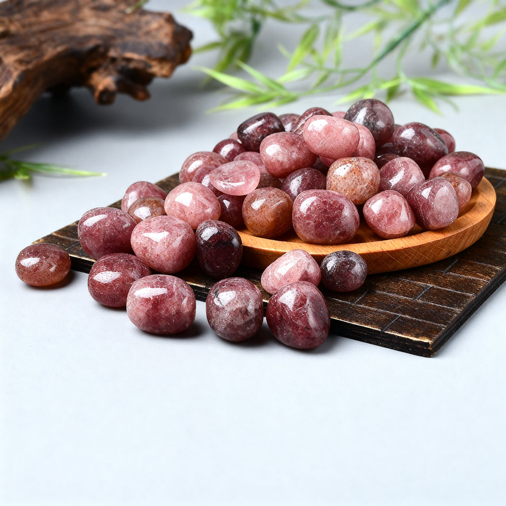 Strawberry Quartz Tumbled Stone 4