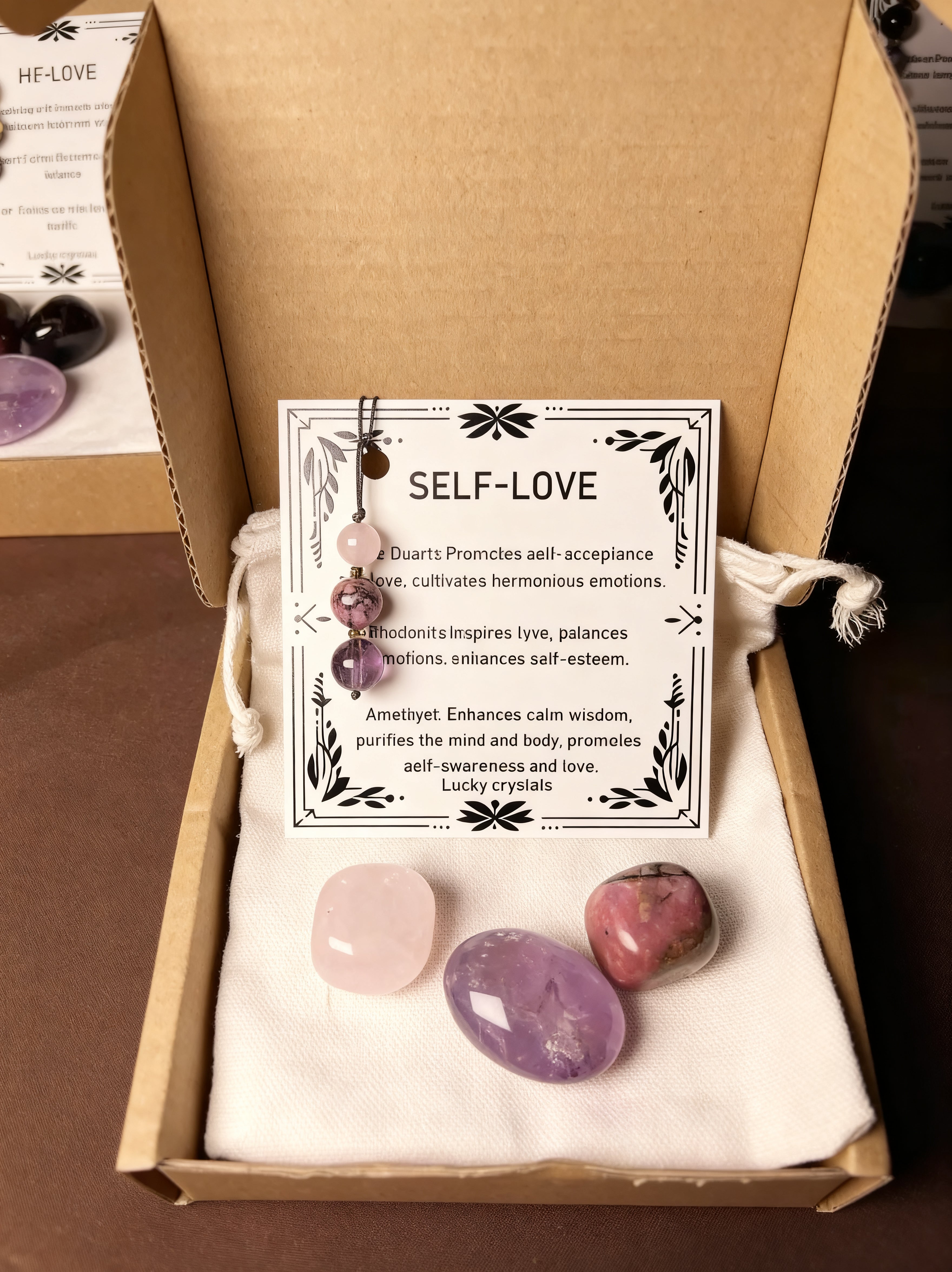 Self-Love Crystal Set