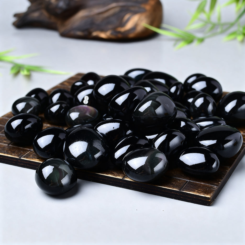 Rainbow Obsidian Tumbled Stone 2