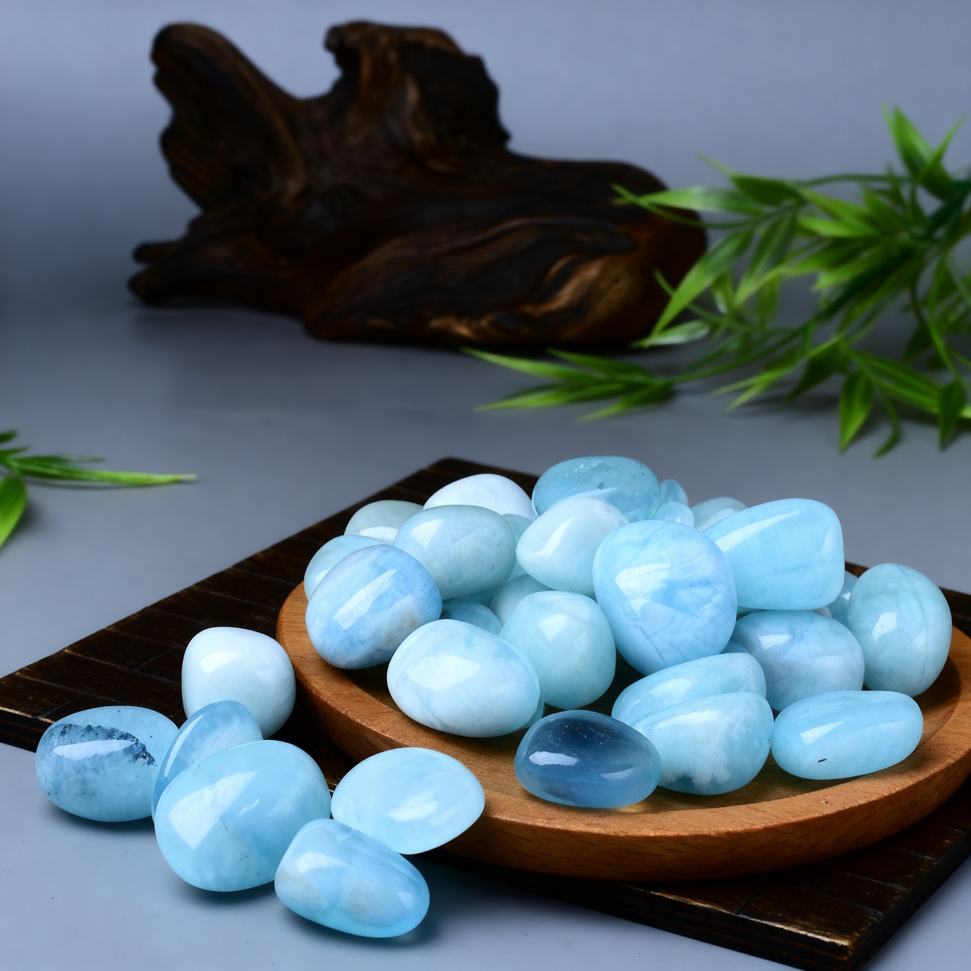 Aquamarine Tumbled Stone 2