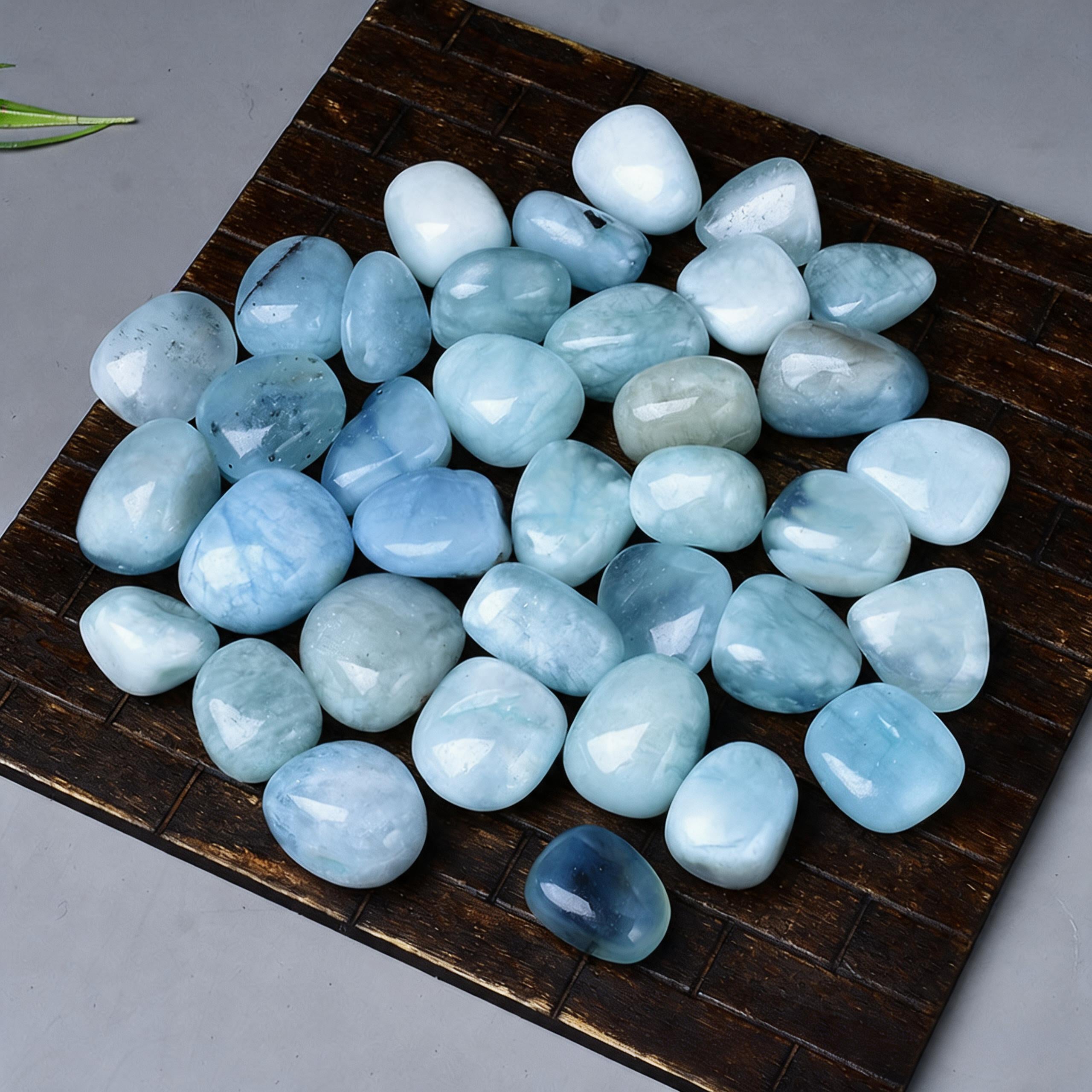 Aquamarine Tumbled Stone 3