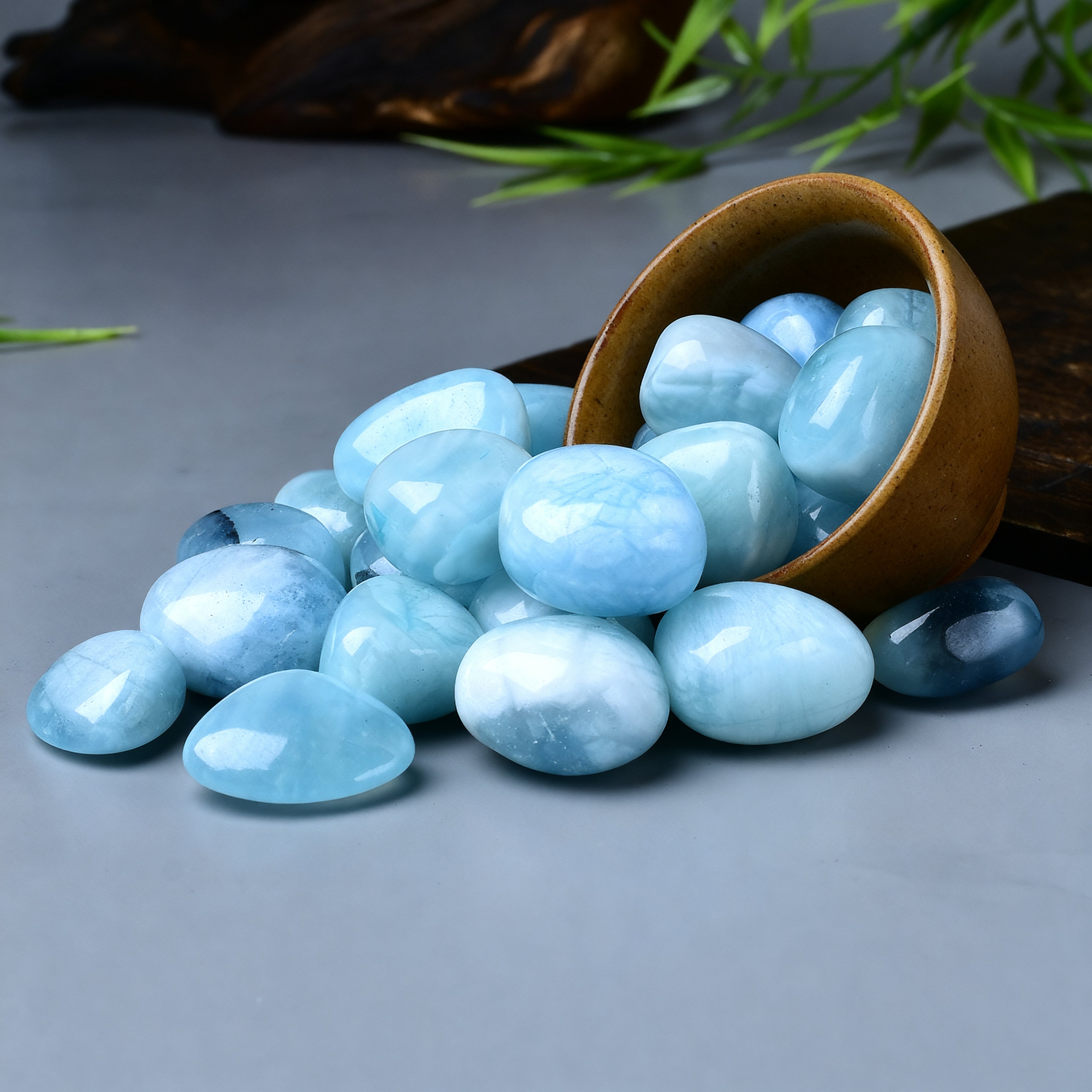 Aquamarine Tumbled Stone 5