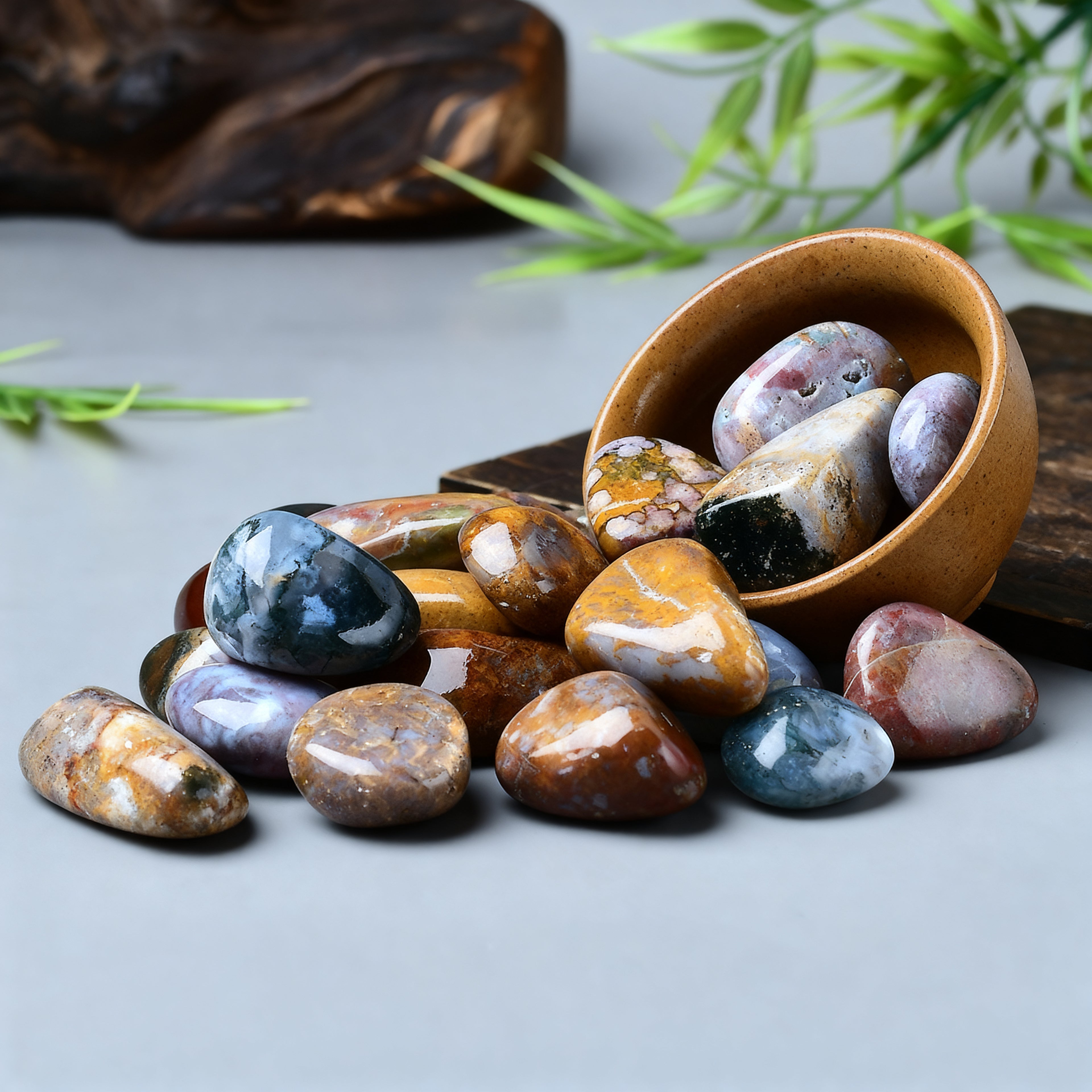Ocean Jasper Tumbled Stone 3