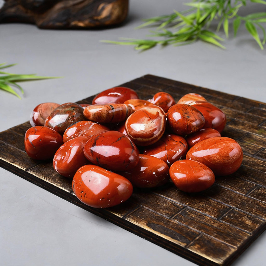Red Jasper Tumbled Stone 2