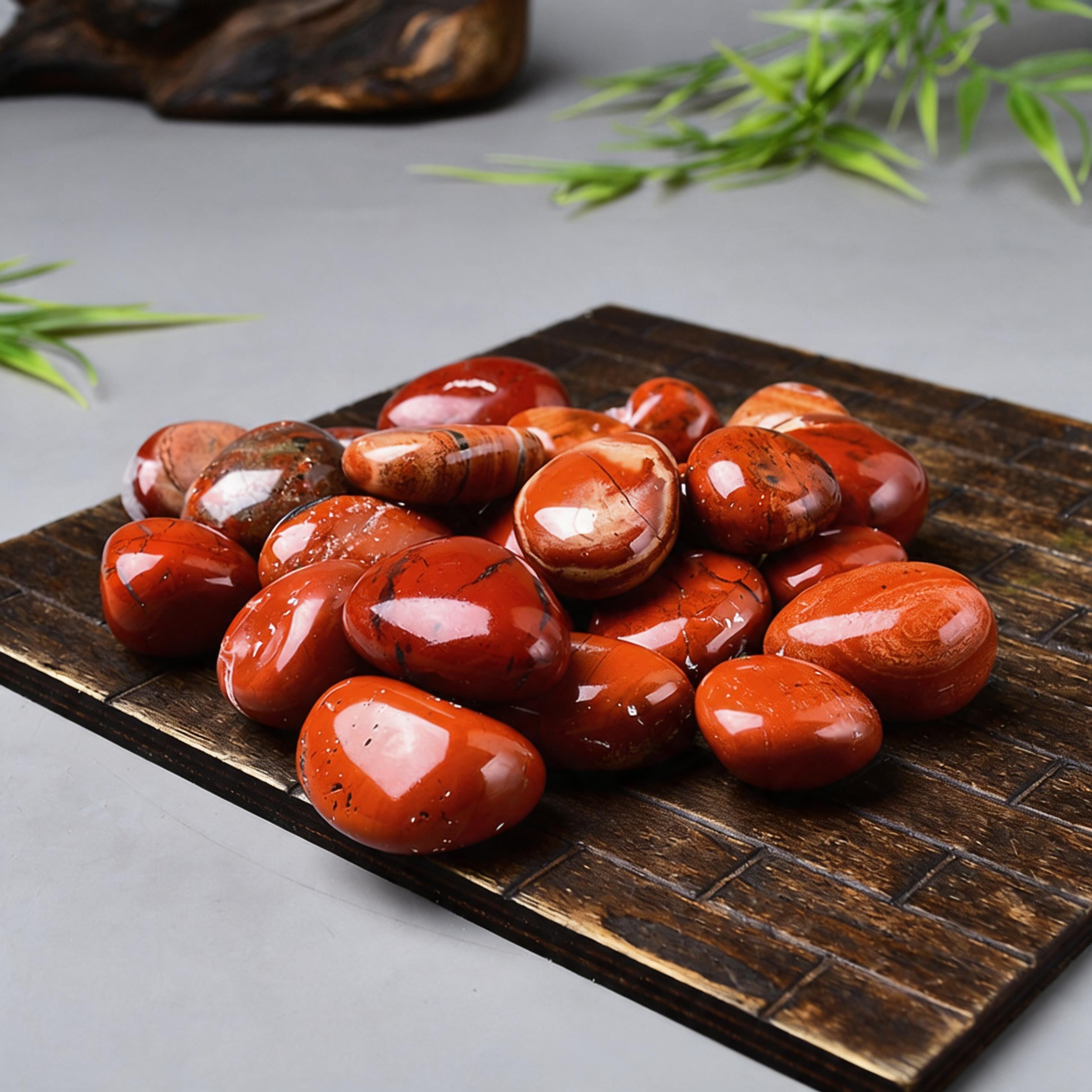 Red Jasper Tumbled Stone 2