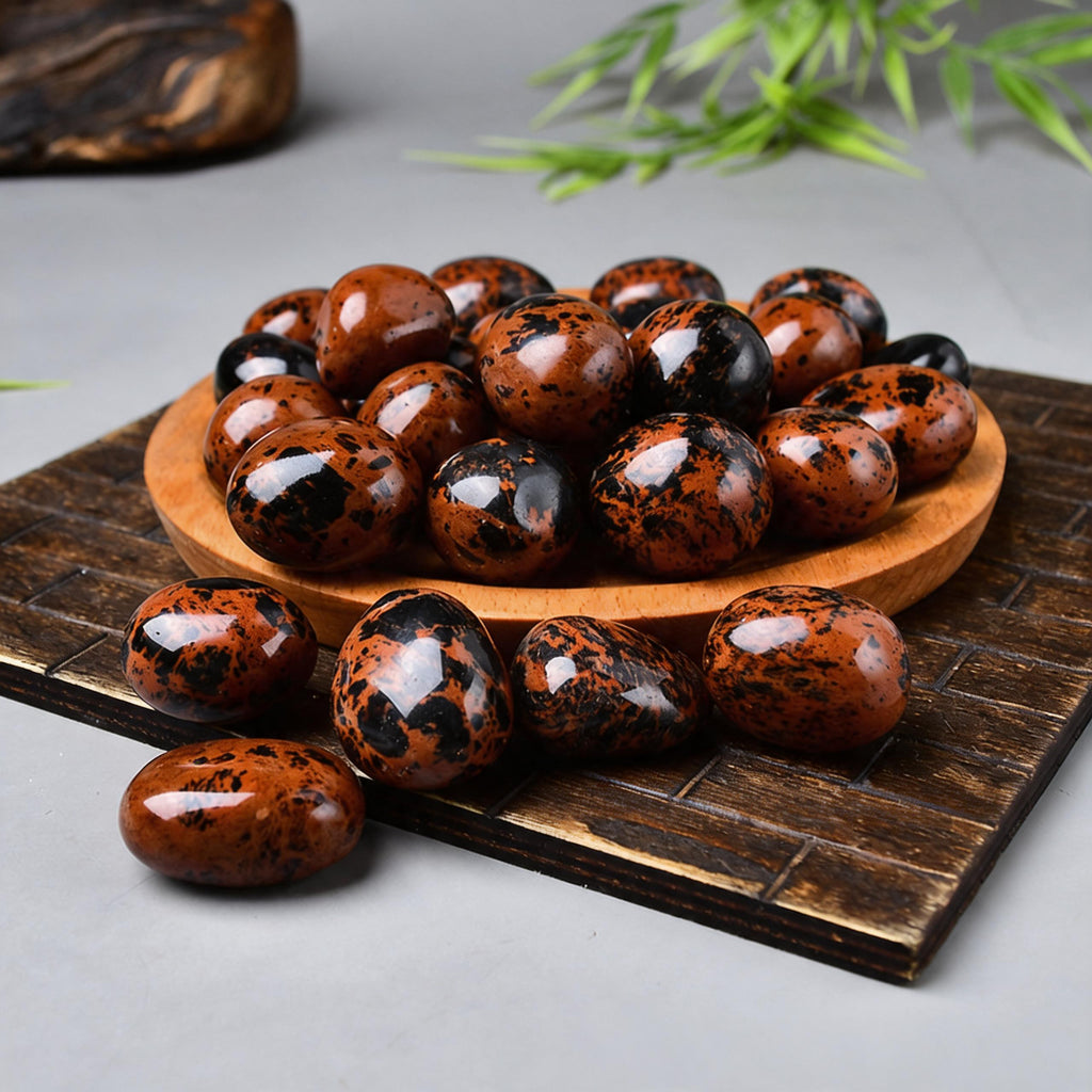 Red Obsidian Tumbled Stone 2