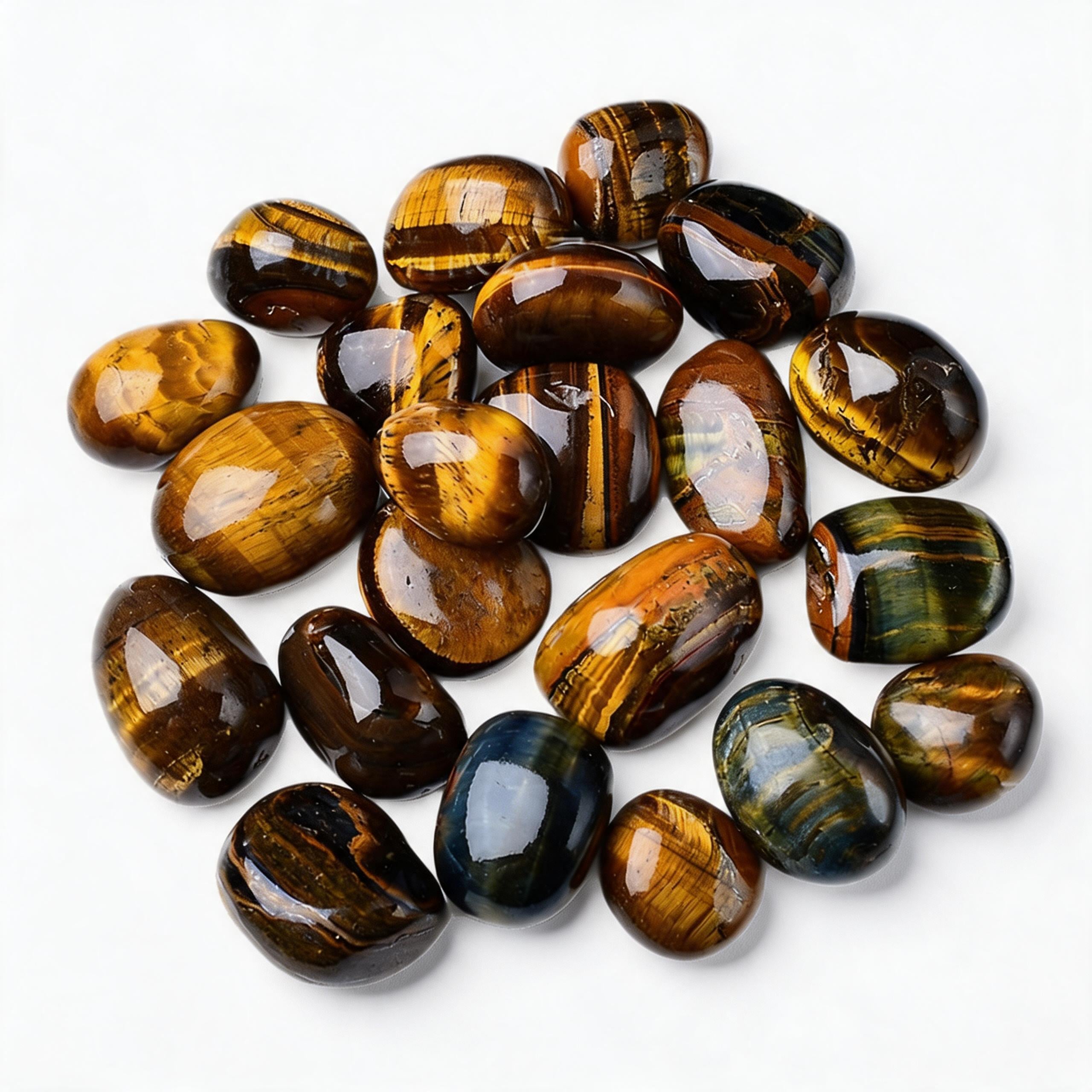 Tiger's Eye Tumbled Stone 4