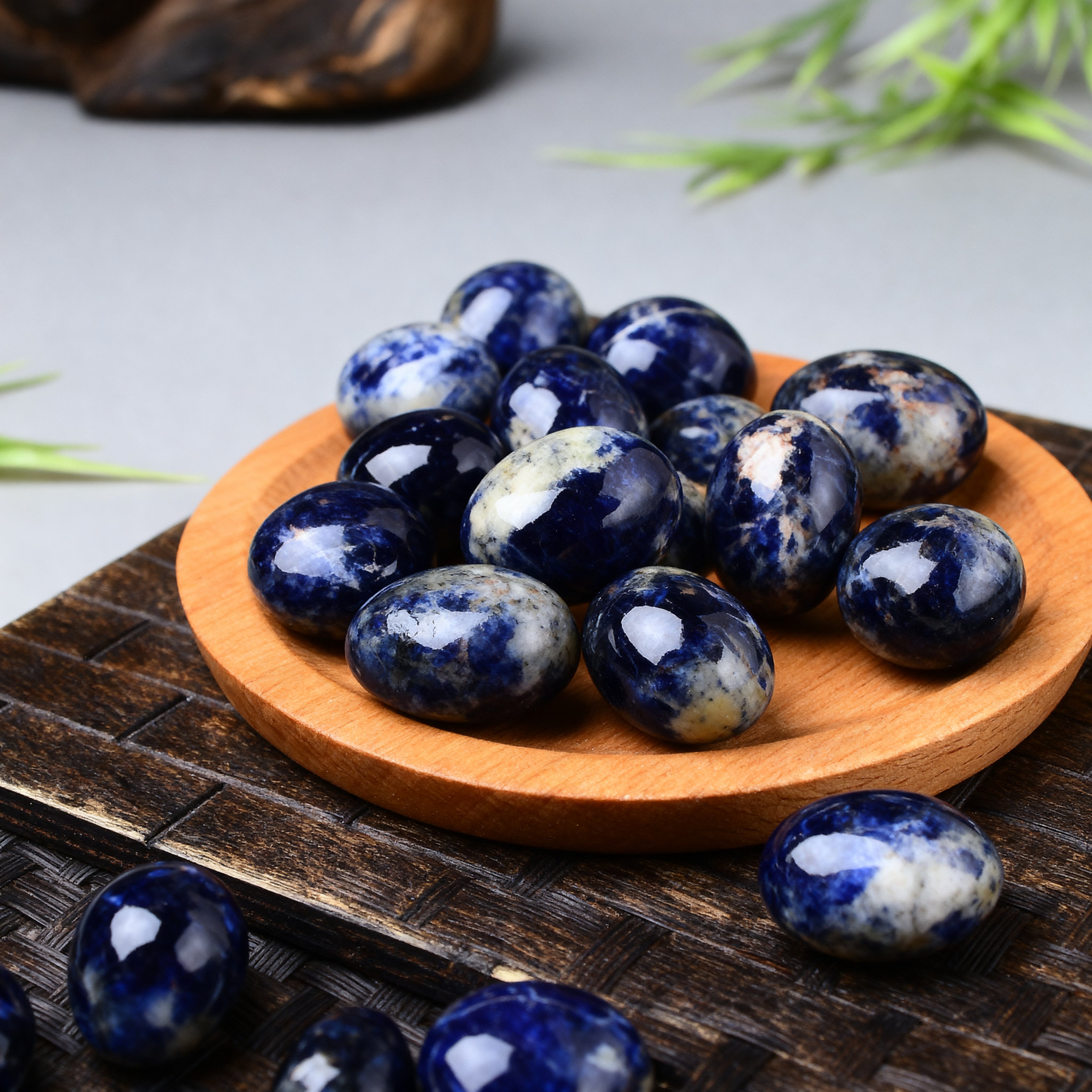 Blue Lace Agate Tumbled Stone 4