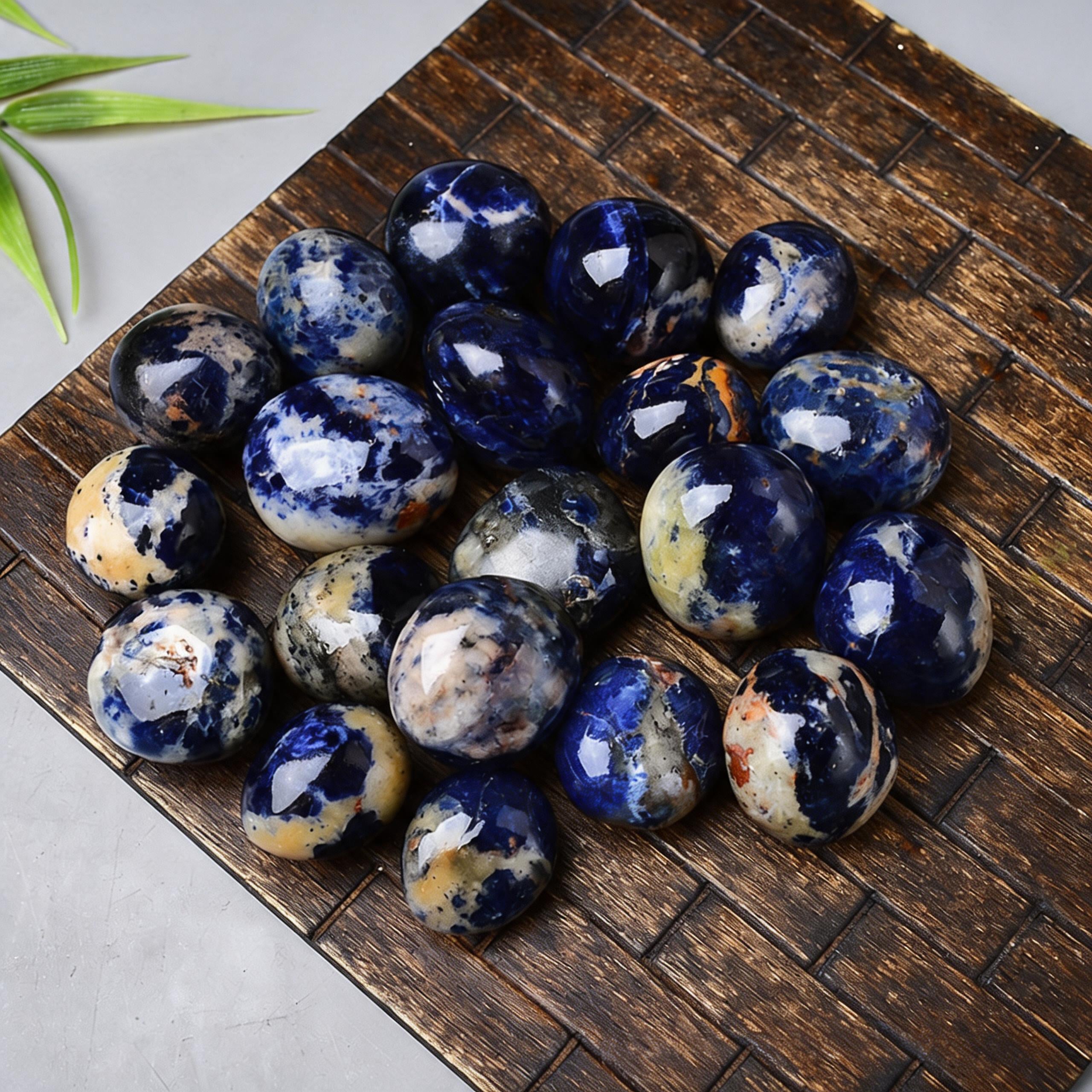 Blue Lace Agate Tumbled Stone 5