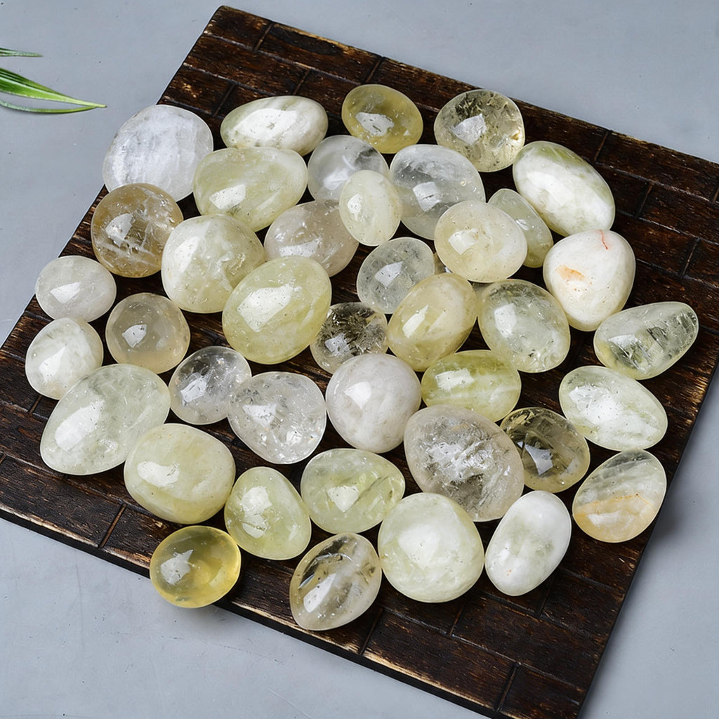 Lemon Quartz Tumbled Stone 2