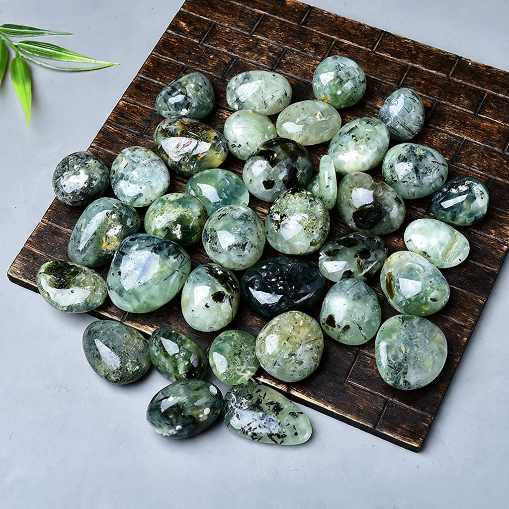 Prehnite Tumbled Stone 4