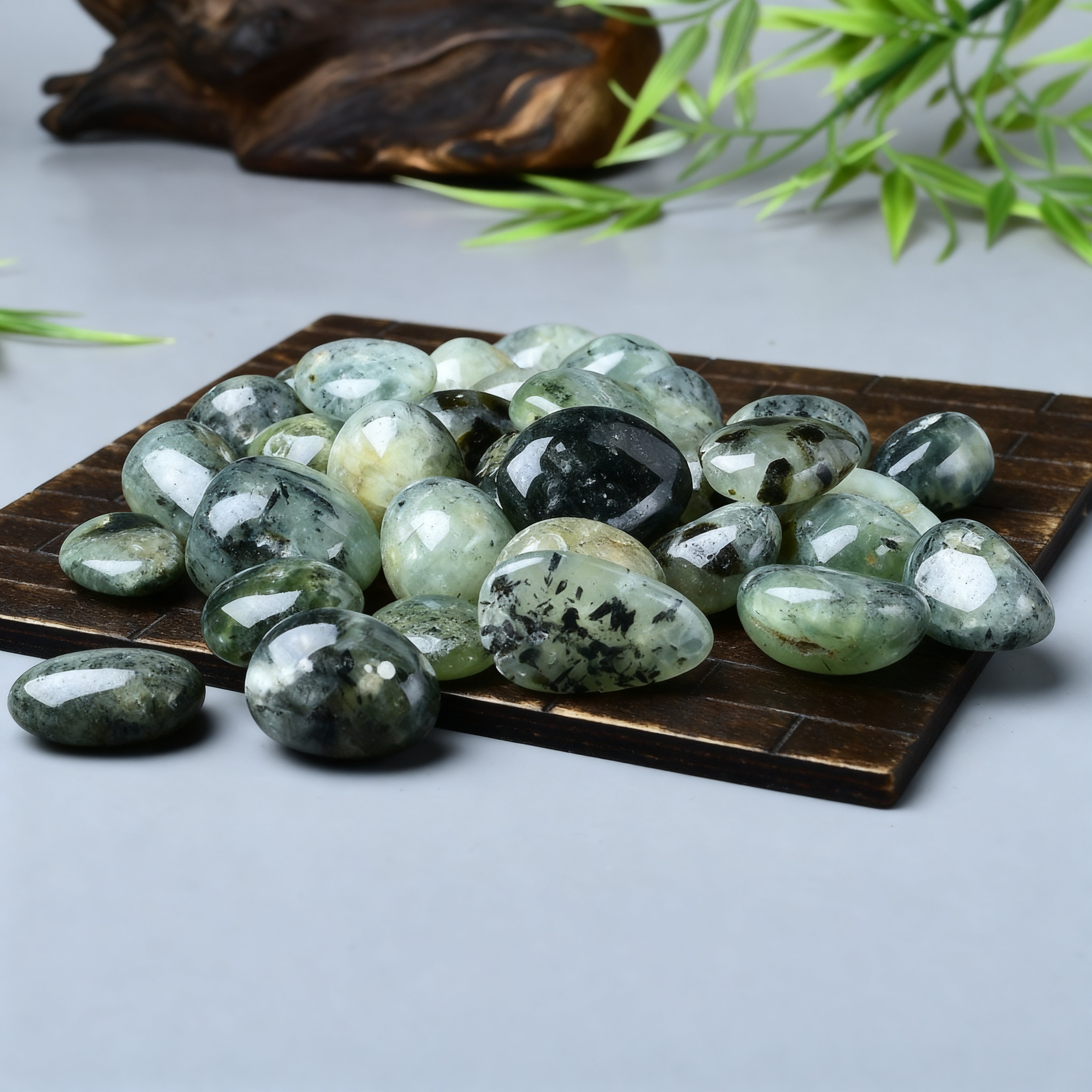 Prehnite Tumbled Stone 5