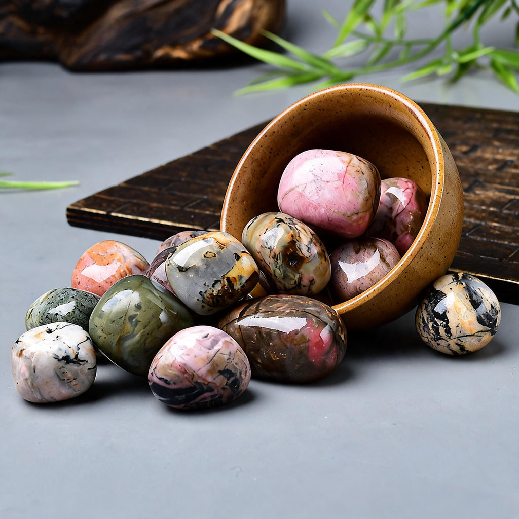 Rhodonite Tumbled Stone 3