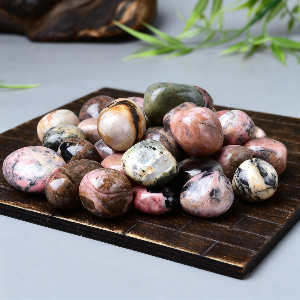 Rhodonite Tumbled Stone 4