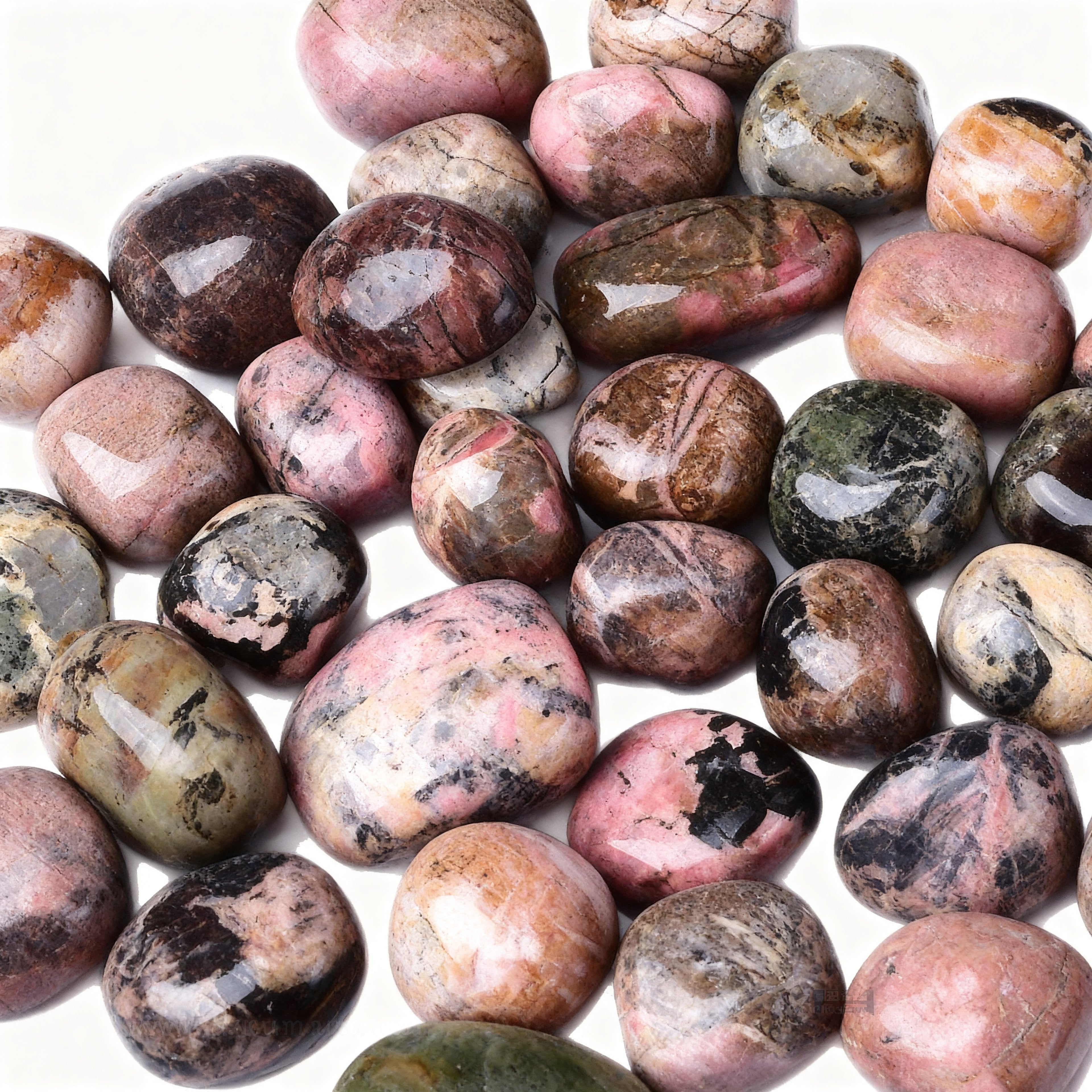 Rhodonite Tumbled Stone 6