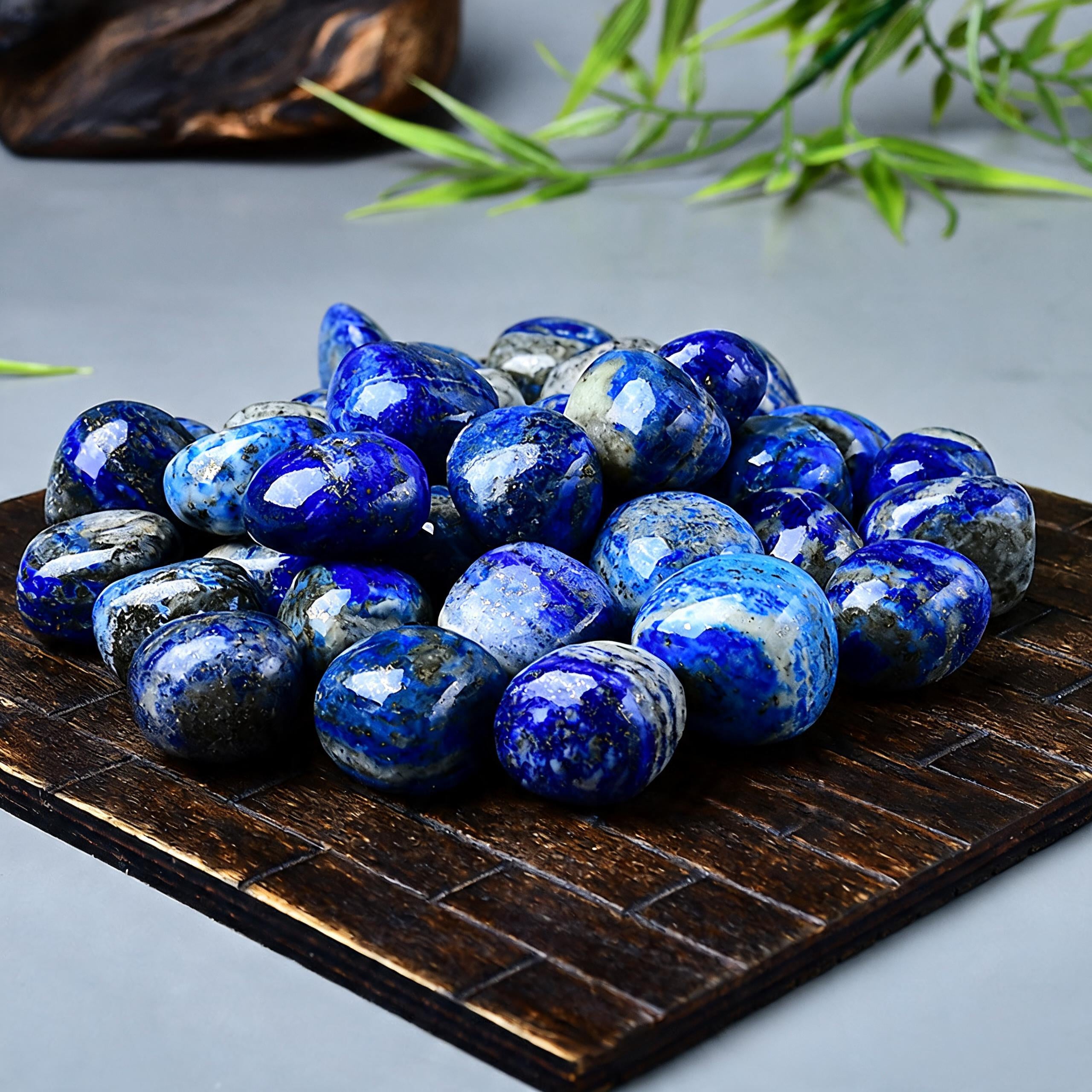 Afghan Lapis Lazuli Tumbled Stone 2
