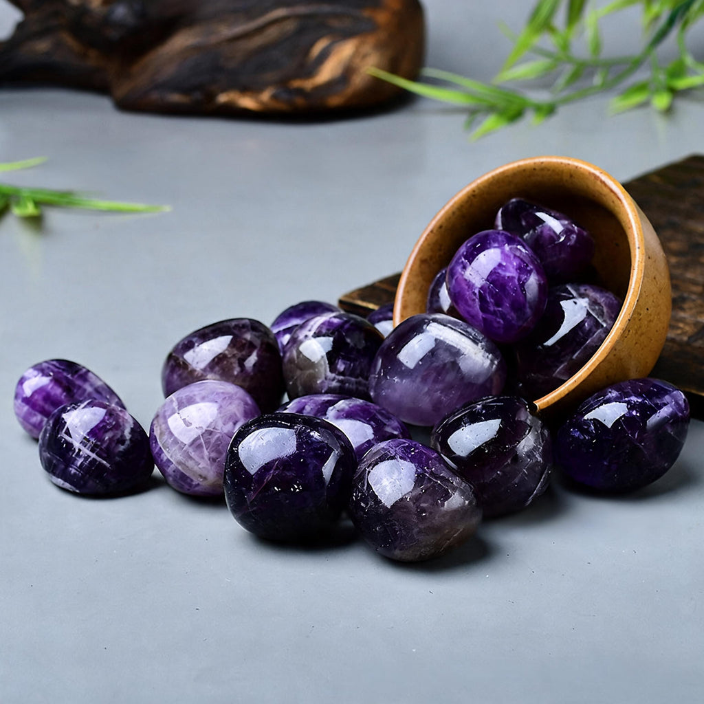 Brazilian Amethyst Tumbled Stone 3