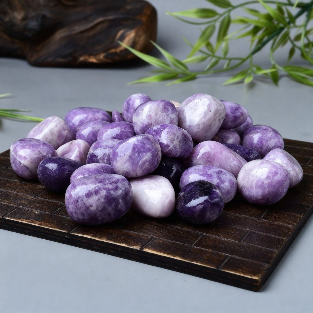 Purple Mica Tumbled Stone 3