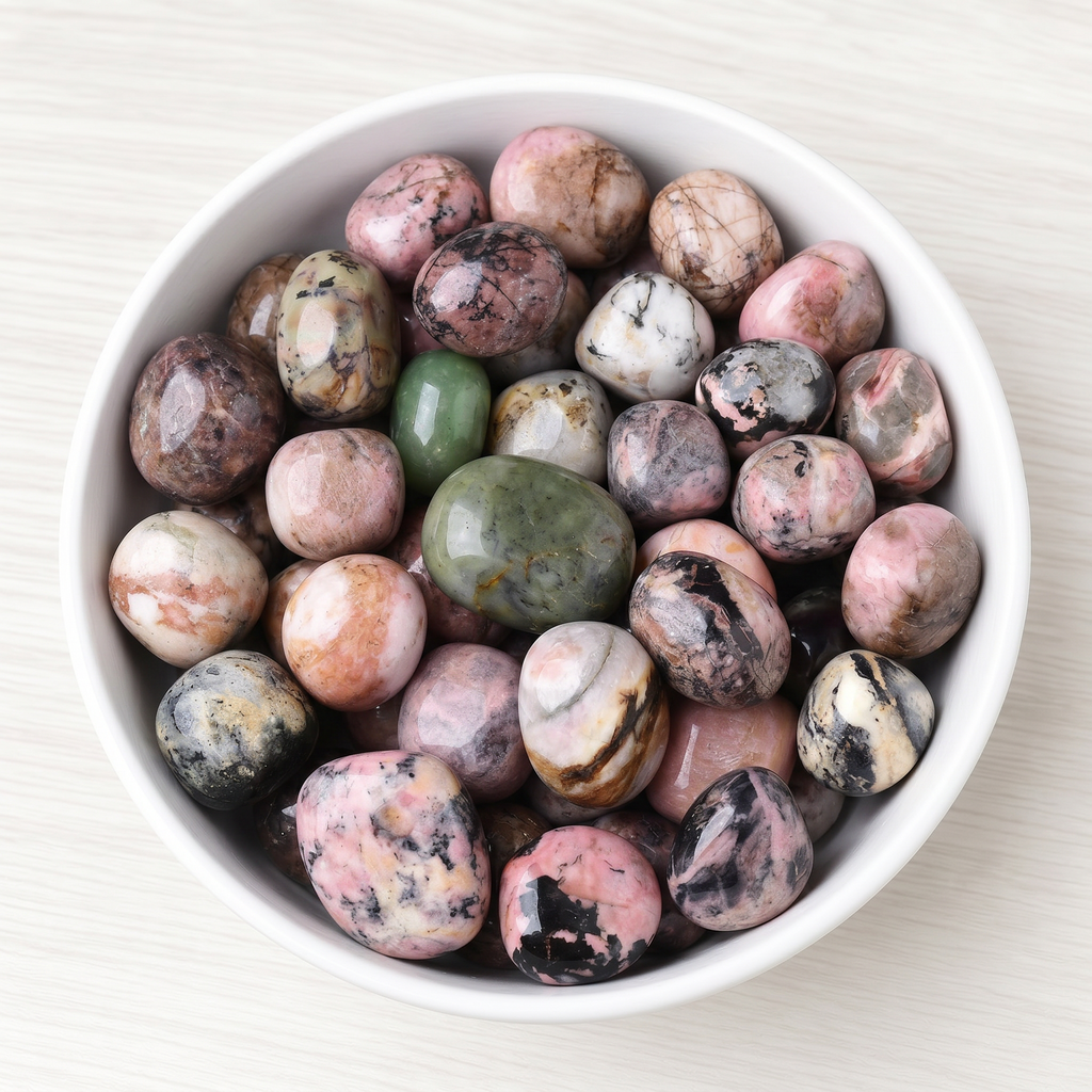 Rhodonite Tumbled Stone