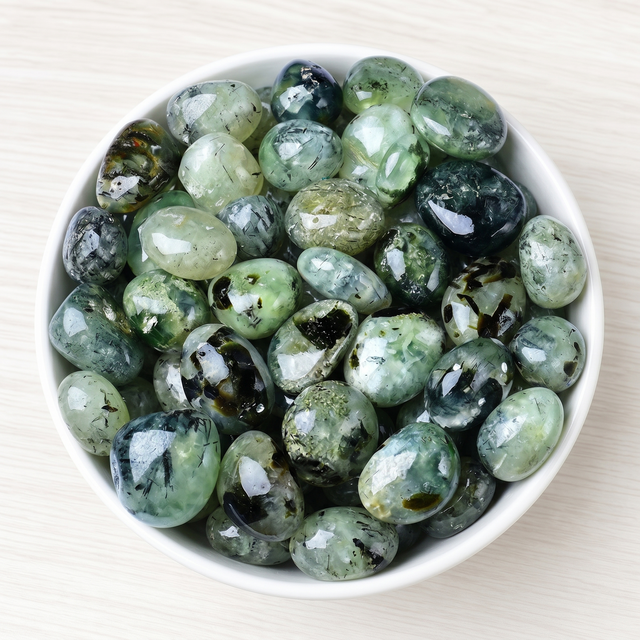 Prehnite Tumbled Stone