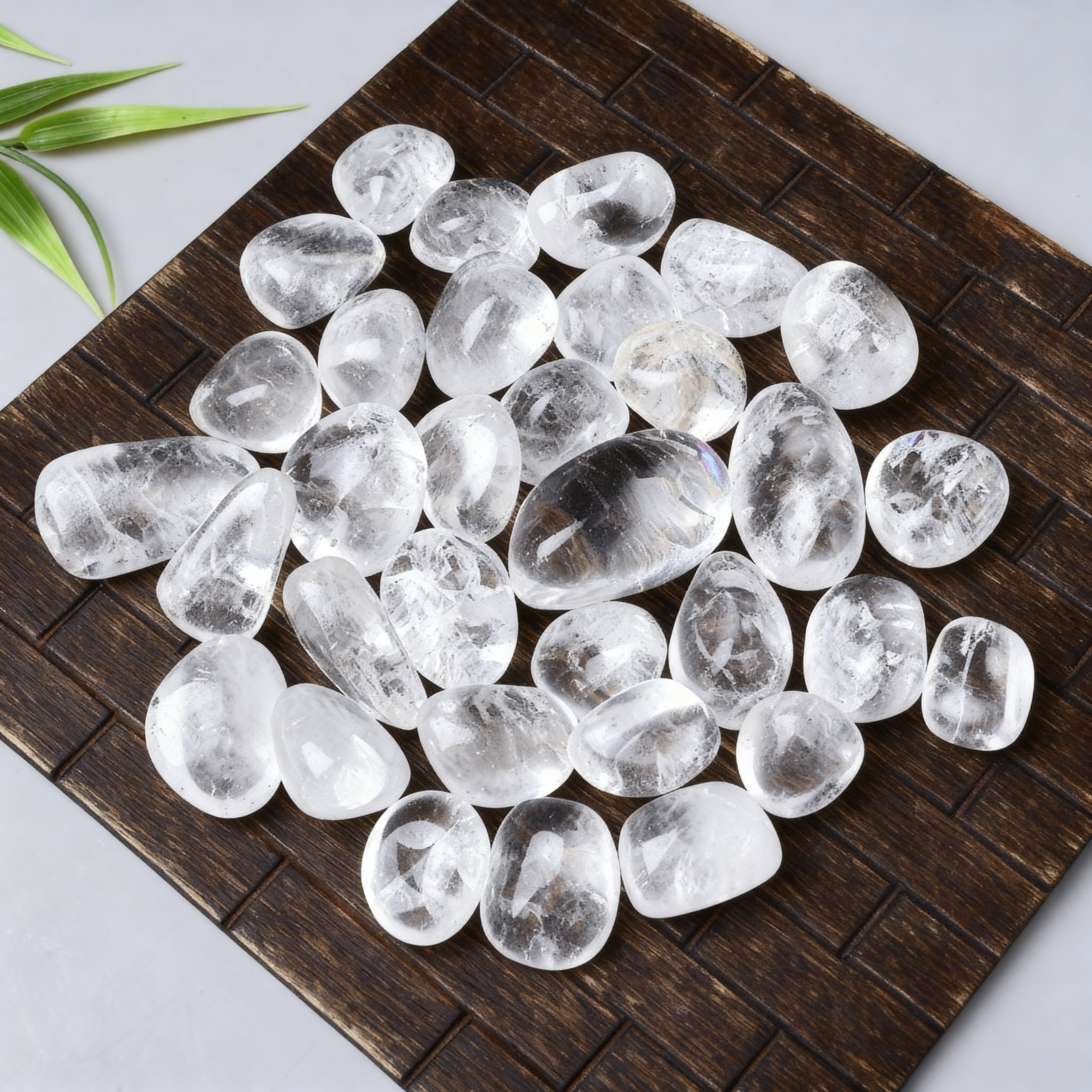 Clear Quartz Tumbled Stone 2