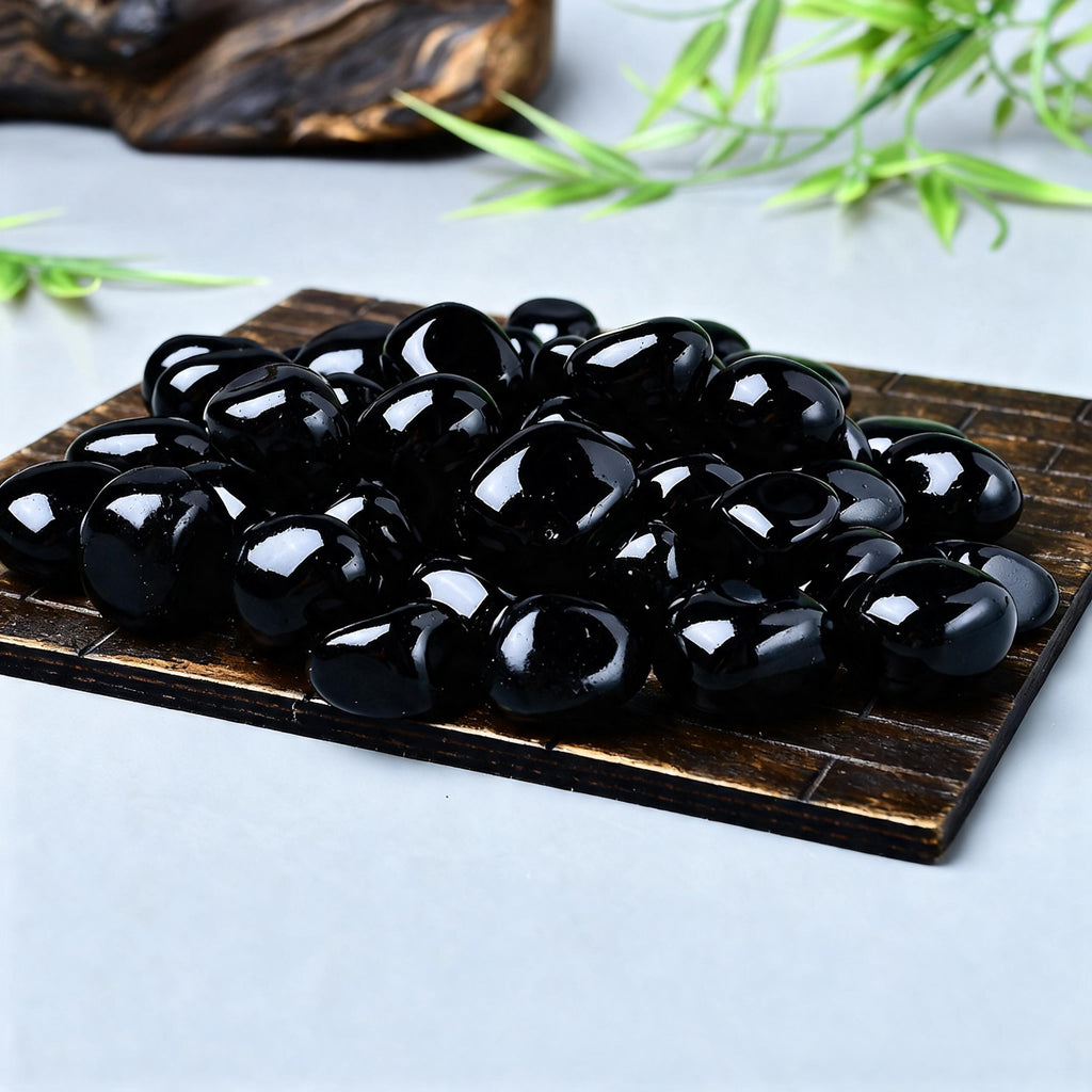 Black Obsidian Tumbled Stone 4